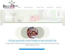 Tablet Screenshot of bellabayinn.com